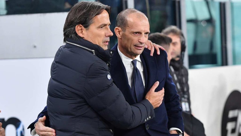 Inzaghi e Allegri - foto ANSA - StadioNews.it