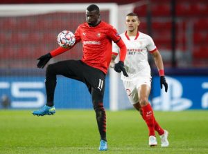 M'Baye Hamady Niang con la maglia del Rennes in Francia - foto ANSA - StadioNews.it