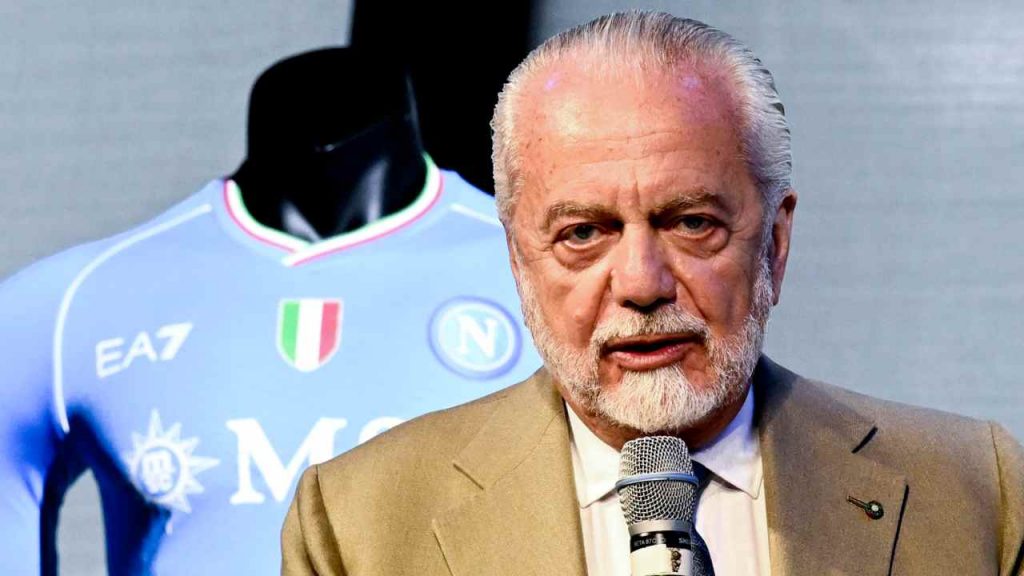 Aurelio De Laurentiis - foto ANSA - StadioNews.it