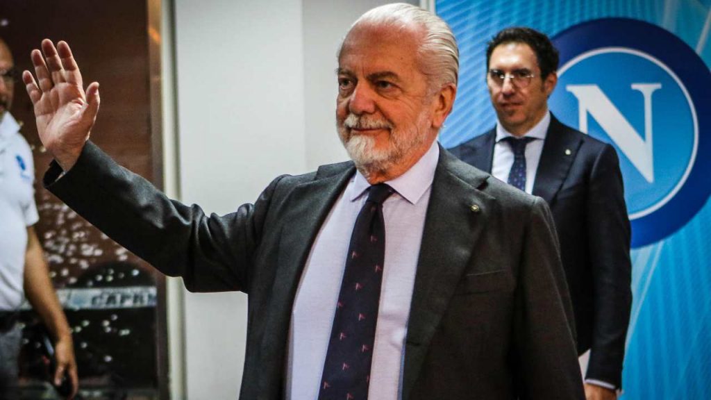 Aurelio De Laurentiis - foto ANSA - StadioNews.it