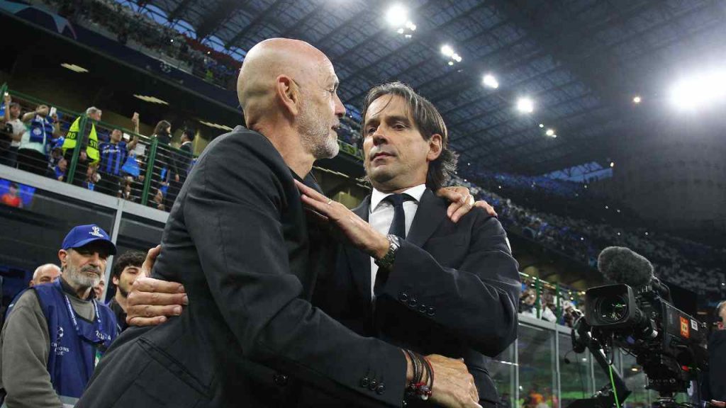 Stefano Pioli e Simone Inzaghi - Fonte LaPresse - stadionews.it