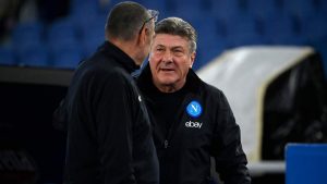 Walter Mazzarri e Maurizio Sarri - foto ANSA - StadioNews.it