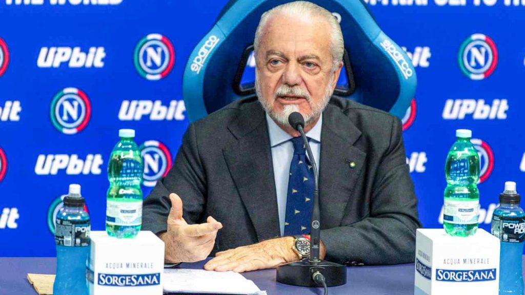 Aurelio De Laurentiis - foto ANSA - StadioNews.it