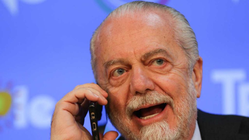 Aurelio De Laurentiis - foto ANSA - StadioNews.it