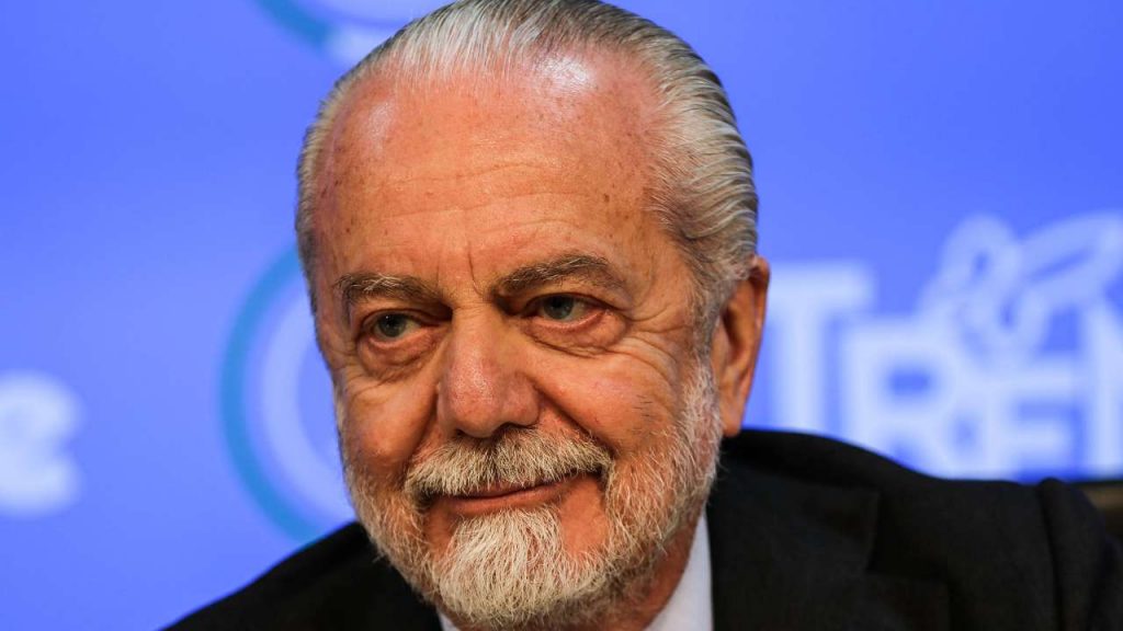 Aurelio De Laurentiis - foto ANSA - StadioNews.it