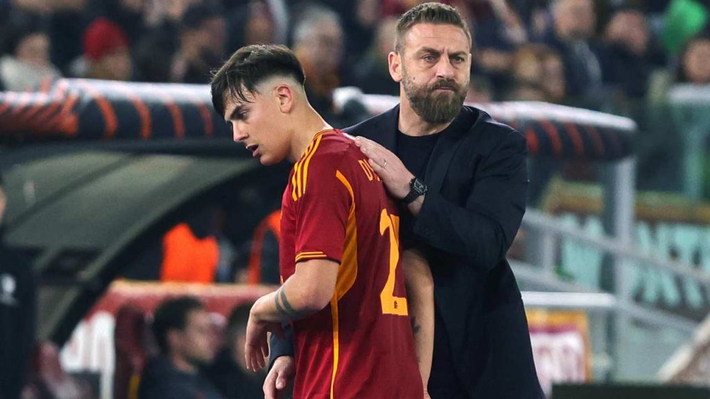 De Rossi e Dybala - foto ANSA - StadioNews.it