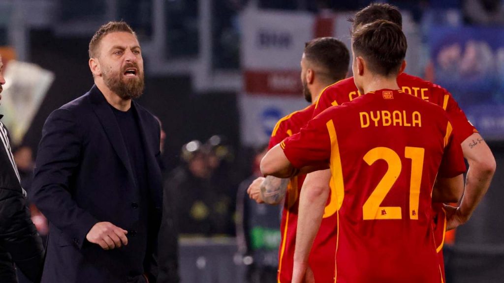 De Rossi e Dybala - foto ANSA - StadioNews.it